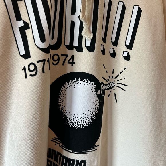 Men's Gucci, graphic print, cotton hoodie size XL made in Italy - Picture 4 of 11